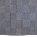 市松柄綿薩摩単衣 上前