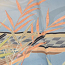 干網の図単衣付下　質感・風合