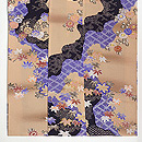 道長文様に菊、カエデの付下 上前
