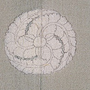 水辺に雁の図付下 背紋