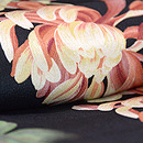 大輪菊袷小紋　質感・風合