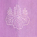 菊に紅葉の図羽織　背紋