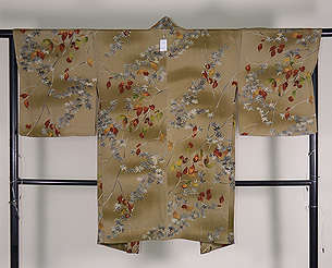 柿の木に楓羽織