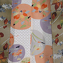 柿の木に楓羽織　羽裏