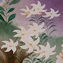 水辺の風景付下　質感・風合