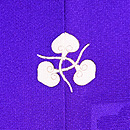 四季の情景三つ紋訪問着 背紋