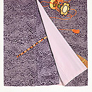 楽器尽くしお召の付下　上前