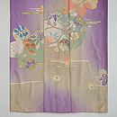 桜文様若紫色留袖　上前