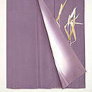 麦の穂友禅縮緬付下　上前