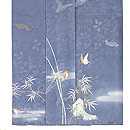 竹に雀の図付下　上前