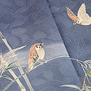 竹に雀の図付下　質感・風合