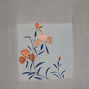 春秋花に千鳥模様単衣羽織　質感・風合