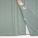 貝尽くし単衣訪問着　上前