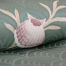 貝尽くし単衣訪問着　質感・風合