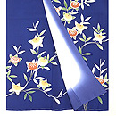 藍地杜若訪問着 上前