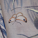 水紋暈しに麦の散歩着　質感・風合