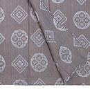 菱と丸紋絣宮古上布　上前