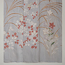 麻地秋の野原付下　上前