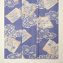 草子に萩、撫子絽小紋　上前