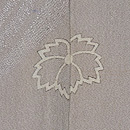 流水に燕の図単衣付下　背紋