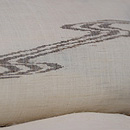 お魚柄八重山上布 質感・風合