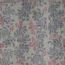 浦野理一作 手括り手絞り絵絣 「乱菊 」着尺　質感・風合