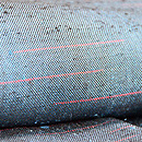 青ざざんざ紬 質感・風合