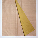 黄朽葉色紅花紬 上前