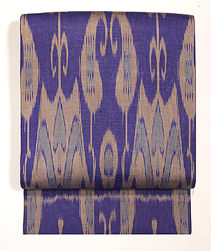 ウズベキスタン・アドラスの名古屋帯