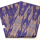 ウズベキスタン・アドラスの名古屋帯　帯裏