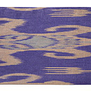 ウズベキスタン・アドラスの名古屋帯　前中心