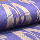 ウズベキスタン・アドラスの名古屋帯　質感・風合