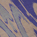 ウズベキスタン・アドラスの名古屋帯　質感・風合