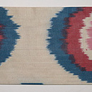 ウズベキスタン・アドラスの名古屋帯　前中心