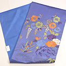 四季の花々刺繍名古屋帯　帯裏