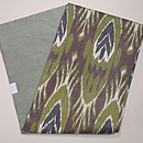 ウズベキスタン・アドラスの名古屋帯　帯裏