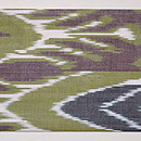 ウズベキスタン・アドラスの名古屋帯　前中心