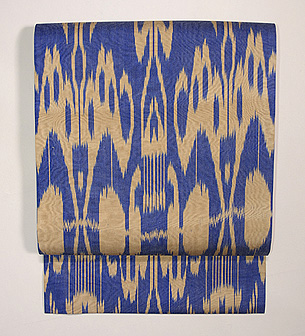 ウズベキスタン・アドラスの名古屋帯