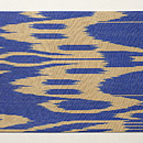 ウズベキスタン・アドラスの名古屋帯　前中心