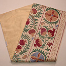 ウズベキスタン・スザニの名古屋帯　帯裏