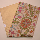 ウズベキスタン・スザニの名古屋帯　帯裏