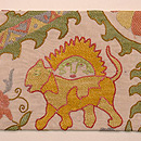 ウズベキスタン・スザニの名古屋帯　前中心