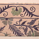 ウズベキスタン・スザニの名古屋帯　前中心