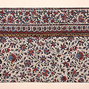 ペルシャ更紗名古屋帯　前中心