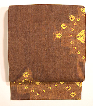 スラウェシ島絞り名古屋帯