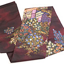 桃源郷刺繍丸帯 帯裏