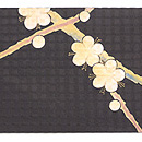 白梅の図染め名古屋帯 前中心