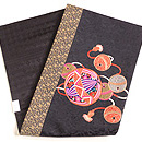 毬と鈴名古屋帯 帯裏