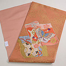 絵巻刺繍開き名古屋帯 帯裏