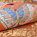 絵巻刺繍開き名古屋帯 質感・風合